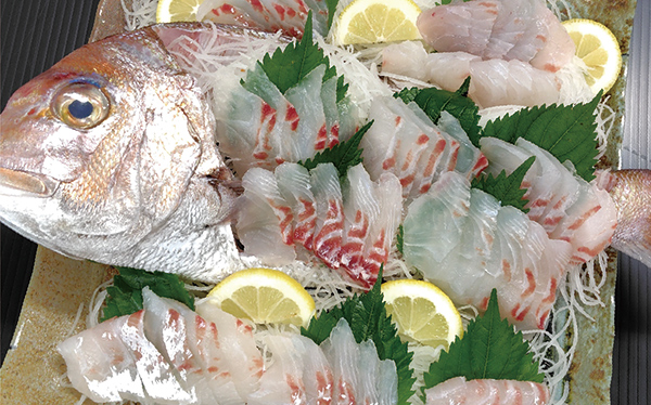 鯛塩焼きと煮付けセット