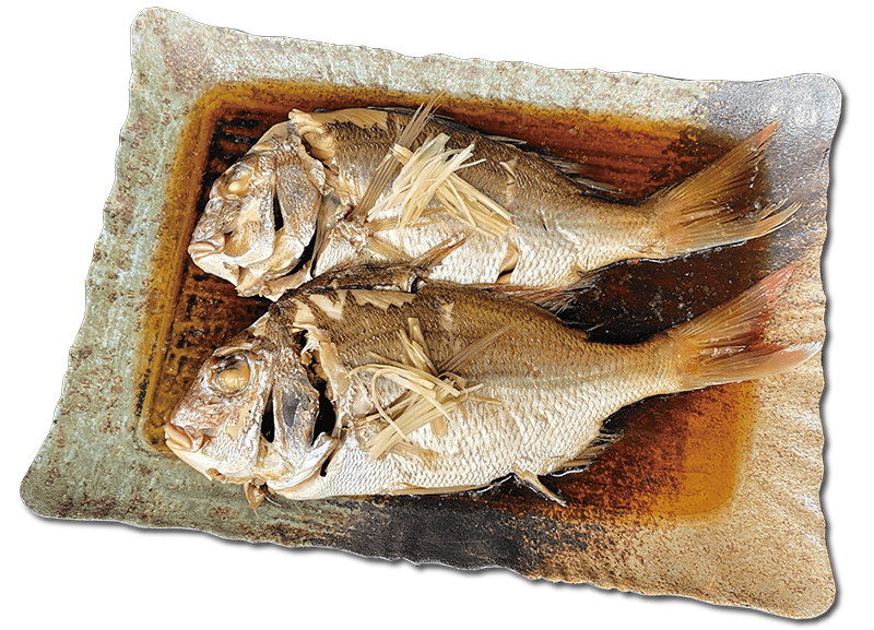 天然鯛　煮付け