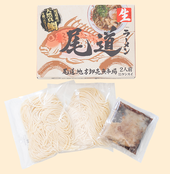 鯛だし尾道ラーメン2人前1箱