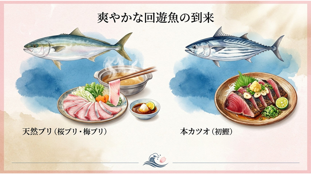 天然ブリ／本カツオ